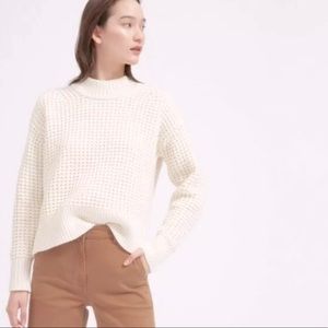 Everlane Waffle Cashmere Sweater